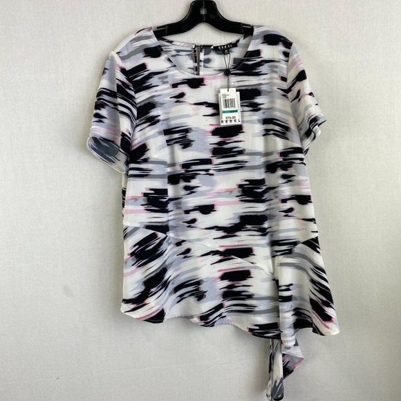 REBEL Pattern Print Blouse NWT - Picture 1 of 7